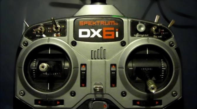 Kalibrace křížových ovladačů DX6i