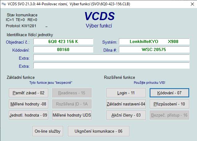 VCDS posilovac 3